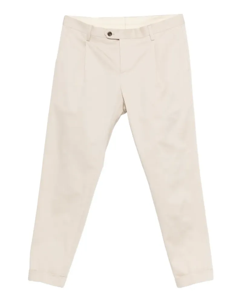 CENERE GB button trousers - Nude Nude