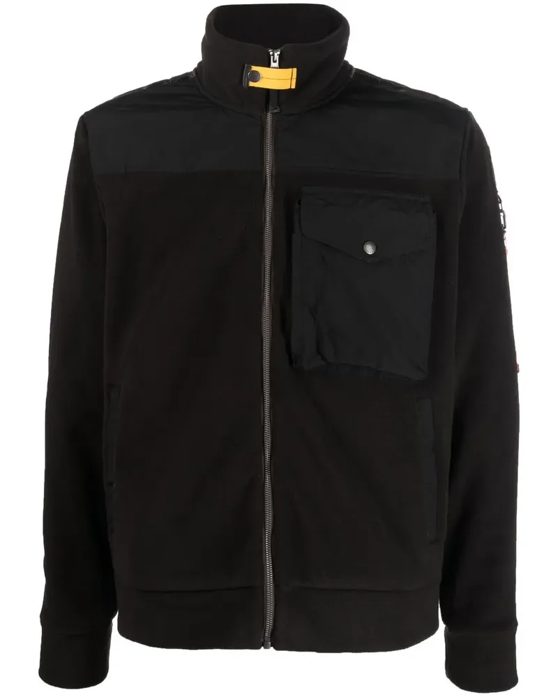 Parajumpers Jacke mit Logo-Patch - Schwarz Schwarz
