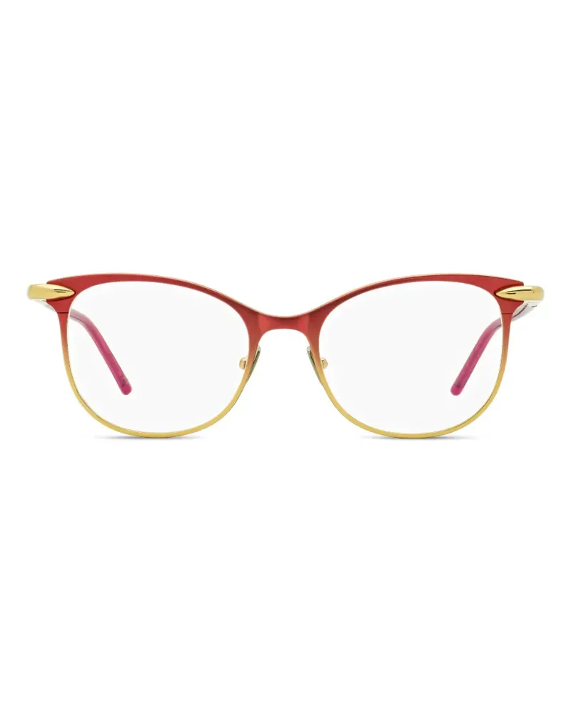 Pomellato Iconic Pomellato griffe cat-eye glasses - Rot Rot