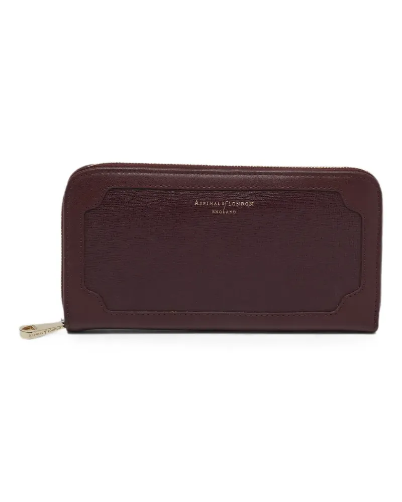 Aspinal of London leather wallet - Rot Rot
