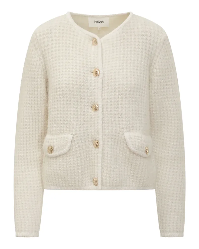 ba&sh button harry cardigan - Nude Nude