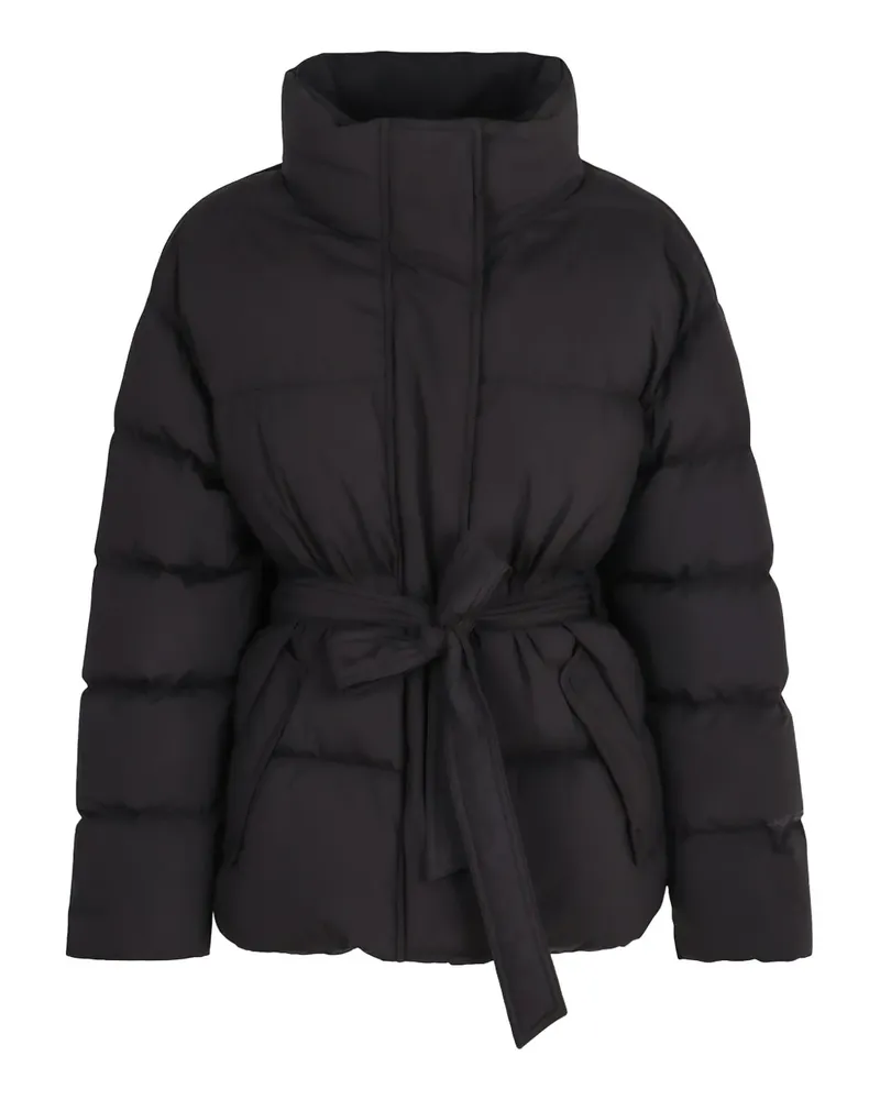 Herno Wattierte Jacke mit Klappentasche - Schwarz Schwarz