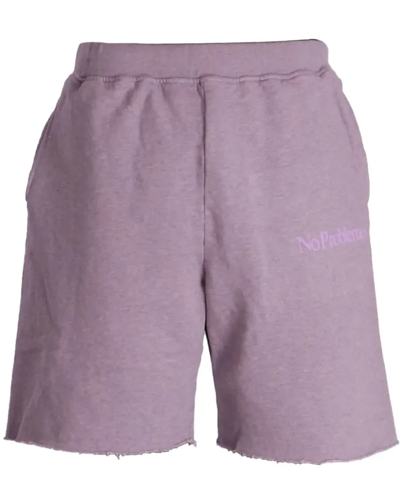 Aries Mini Problemo Joggingshorts - Violett Violett