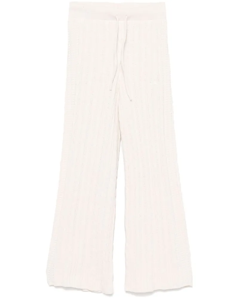 adidas Joggingshorts mit Zopfmuster - Nude Nude