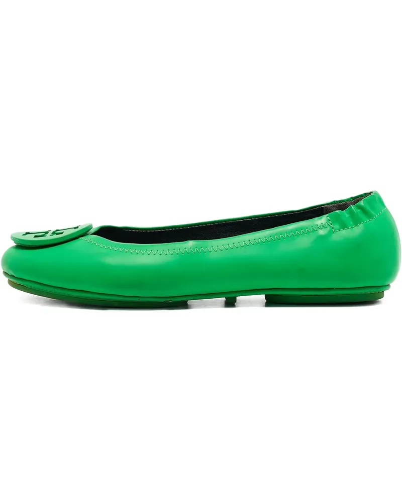 Tory Burch Ballerinas aus Leder - Grün Grün