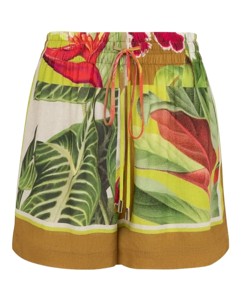 Lenny Niemeyer Canteiros Shorts mit elastischem Bund - Grün Grün