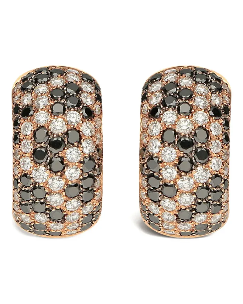 LEO PIZZO 18kt Rotgoldohrringe mit Diamanten - Rosa Rosa