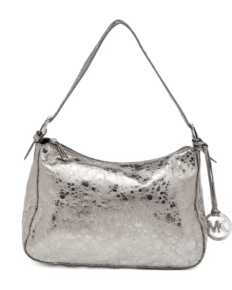 Michael Kors 2024 Schultertasche aus Lackleder - Grau Grau