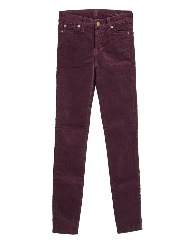 7 for all mankind Hose aus Cord - Rot Rot