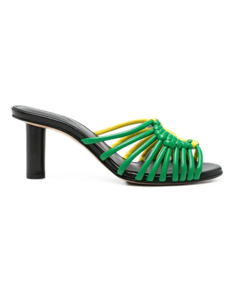 J.W.Anderson Plot Sandalen mit Absatz - Grün Grün