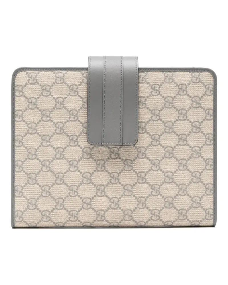 Gucci Laptoptasche mit Monogramm - Nude Nude