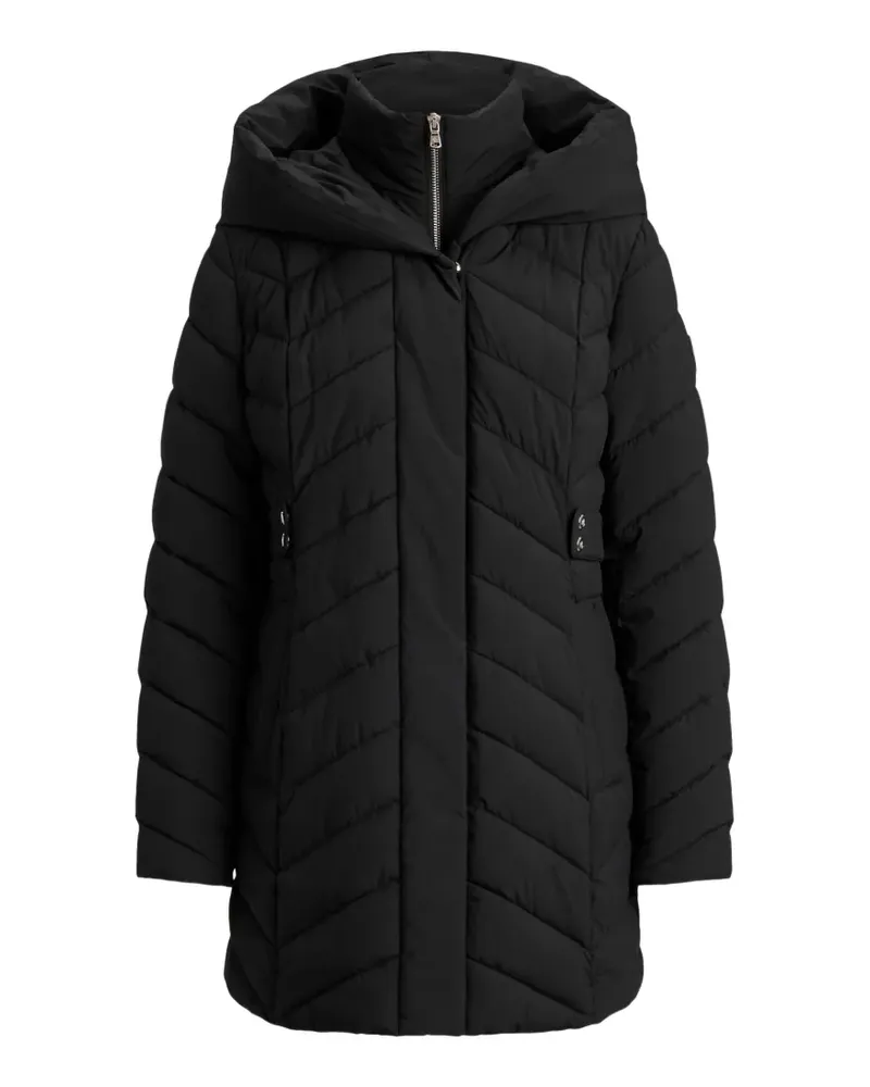 Ralph Lauren Gesteppter Mantel - Schwarz Schwarz