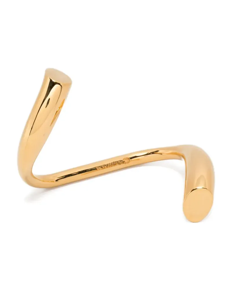 Charlotte Chesnais Double Biseau ring - Gold Gold