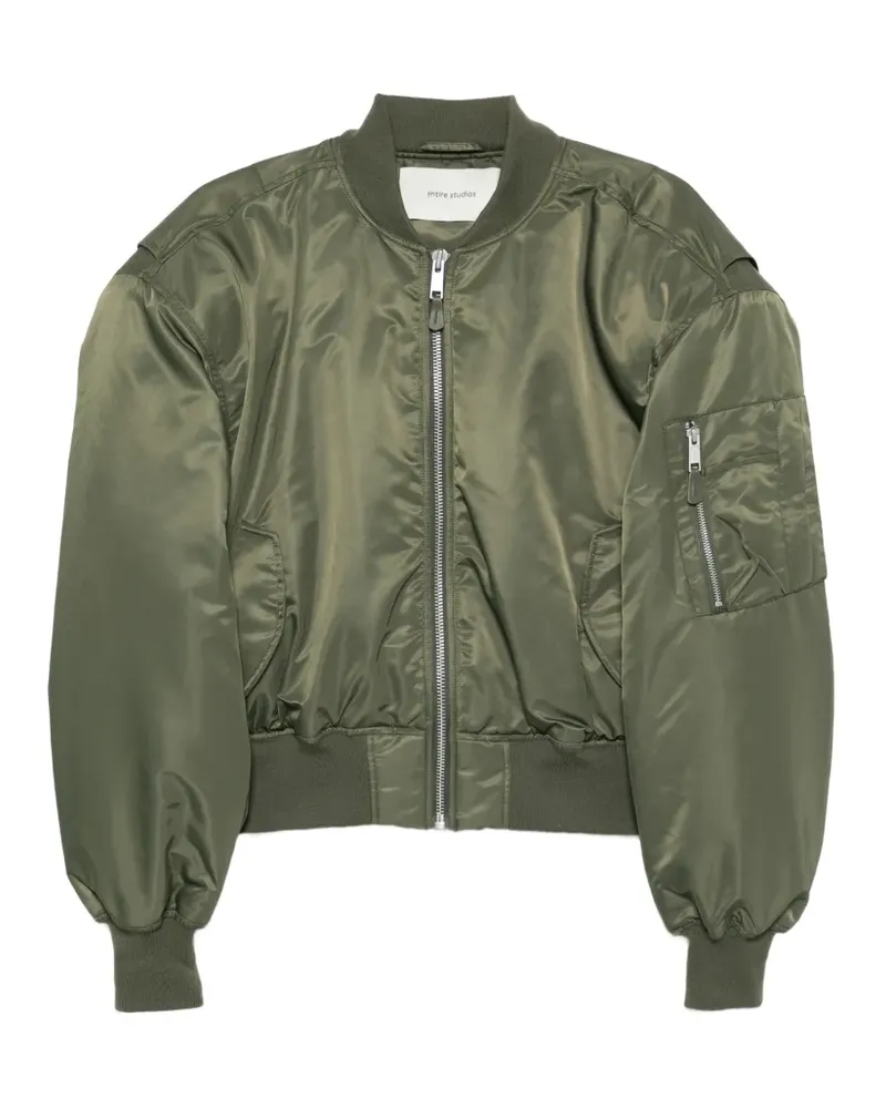 Entire Studios Broad zip-fastening bomber jacket - Grün Grün