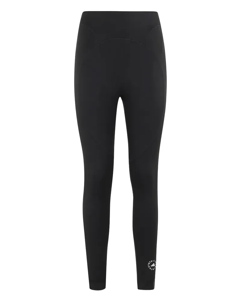 adidas panelled leggings - Schwarz Schwarz