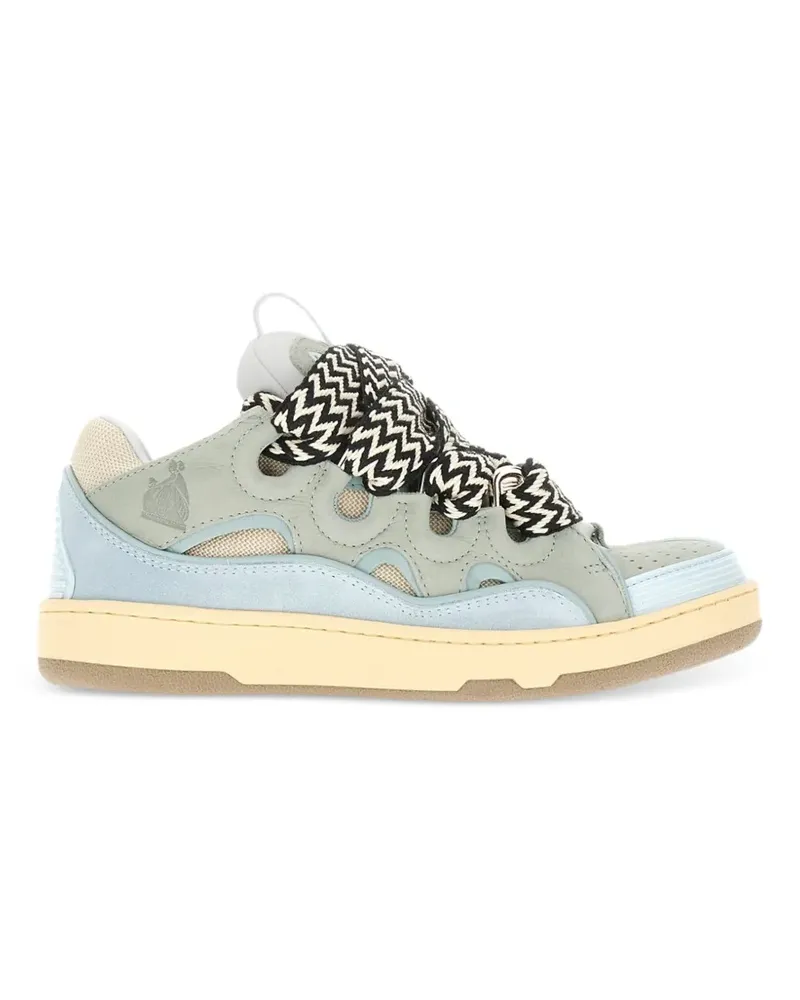 Lanvin Sneakers mit Schnürung - Blau Blau