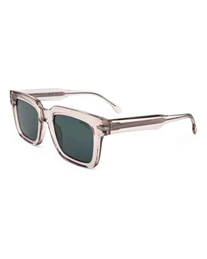 Carrera Sonnenbrille mit eckigem Gestell - Nude Nude