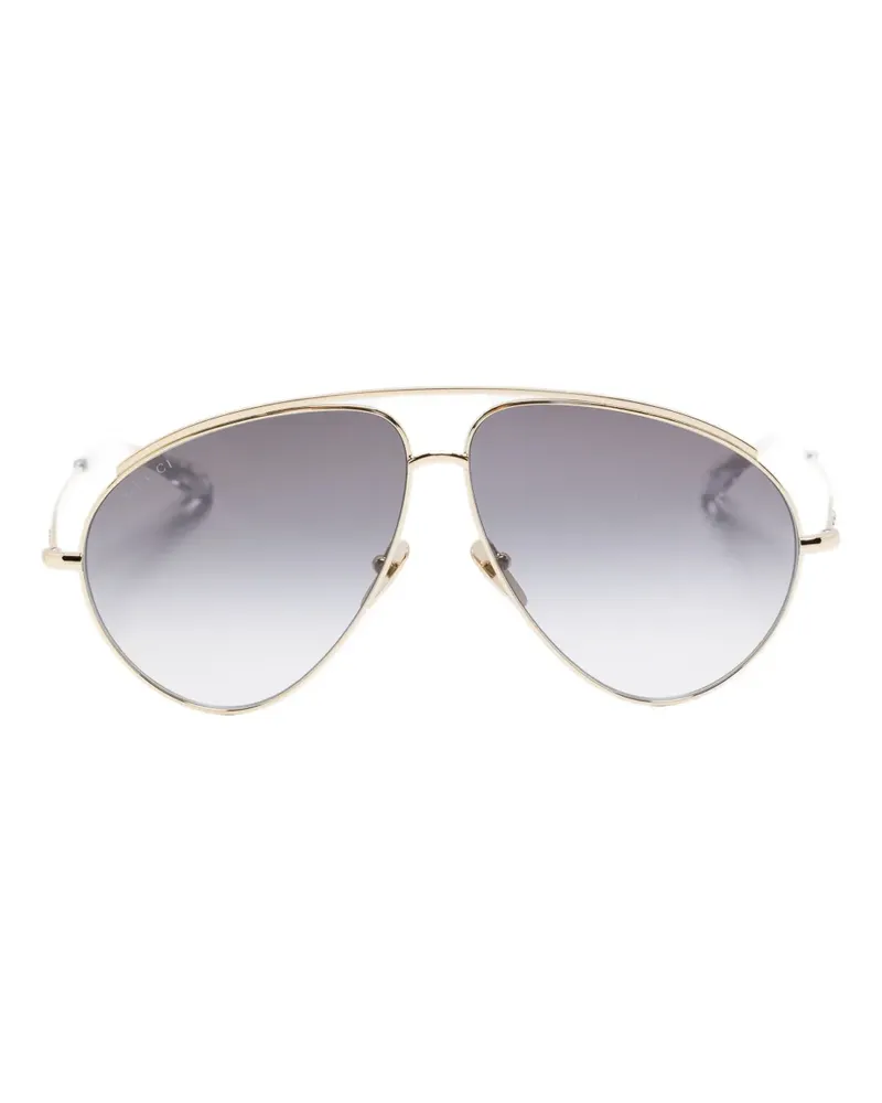 Gucci Getönte Pilotenbrille - Gold Gold