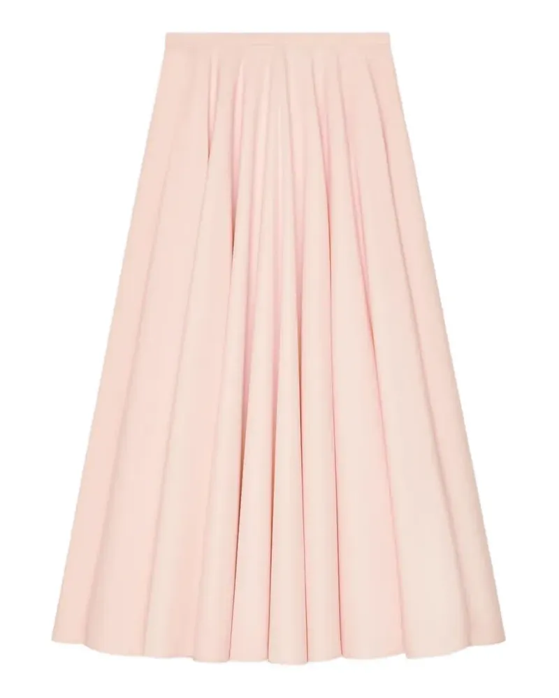 Givenchy Rock mit Logo-Stickerei - Rosa Rosa