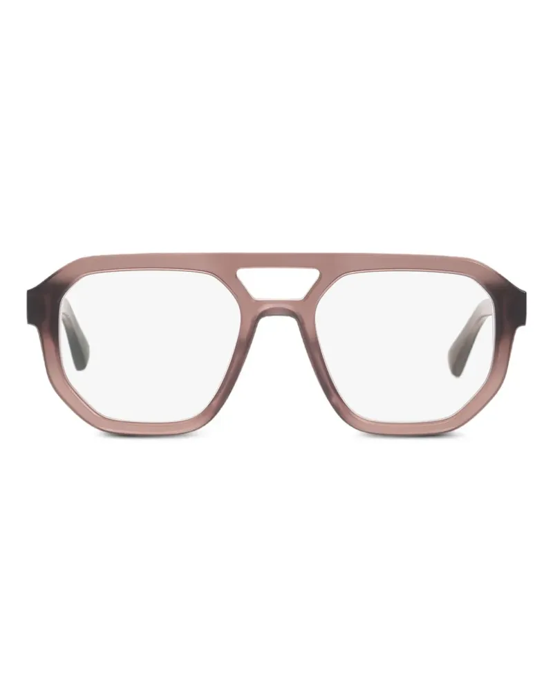 Mykita Brille mit Oversized-Gestell - Braun Braun