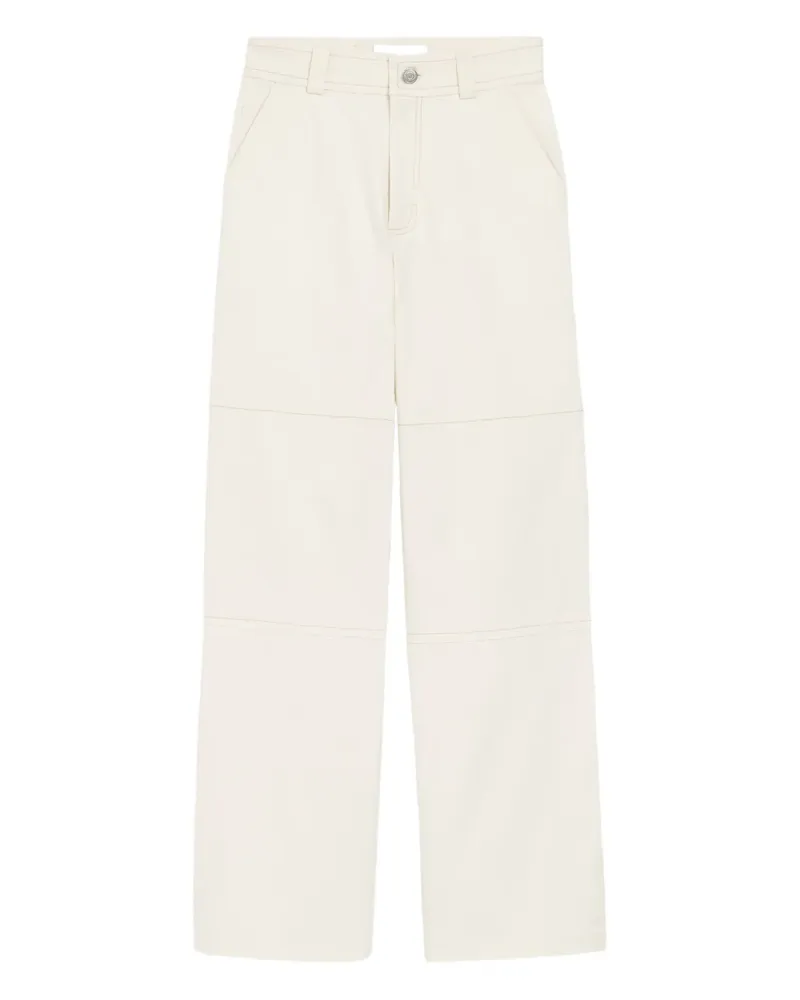 AMI Paris Ausgestellte Worker Jeans - Nude Nude