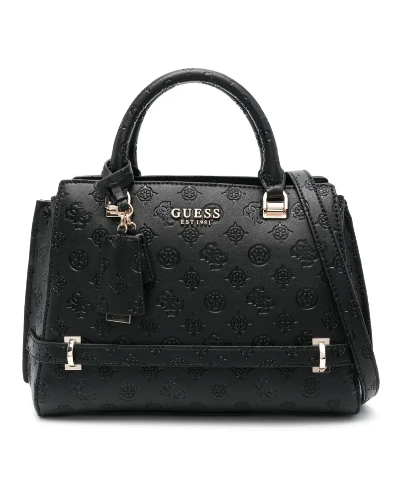 Guess 4G Peony Tote Bag - Schwarz Schwarz
