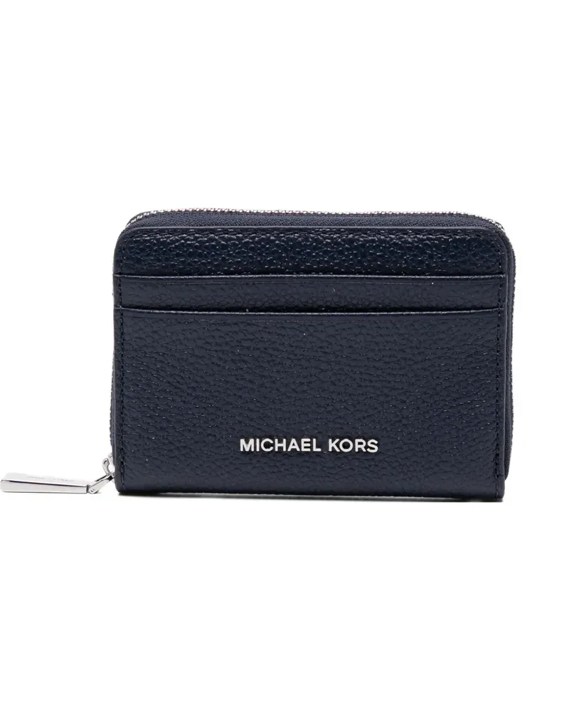 Michael Kors Kleines Jet Set Portemonnaie - Blau Blau