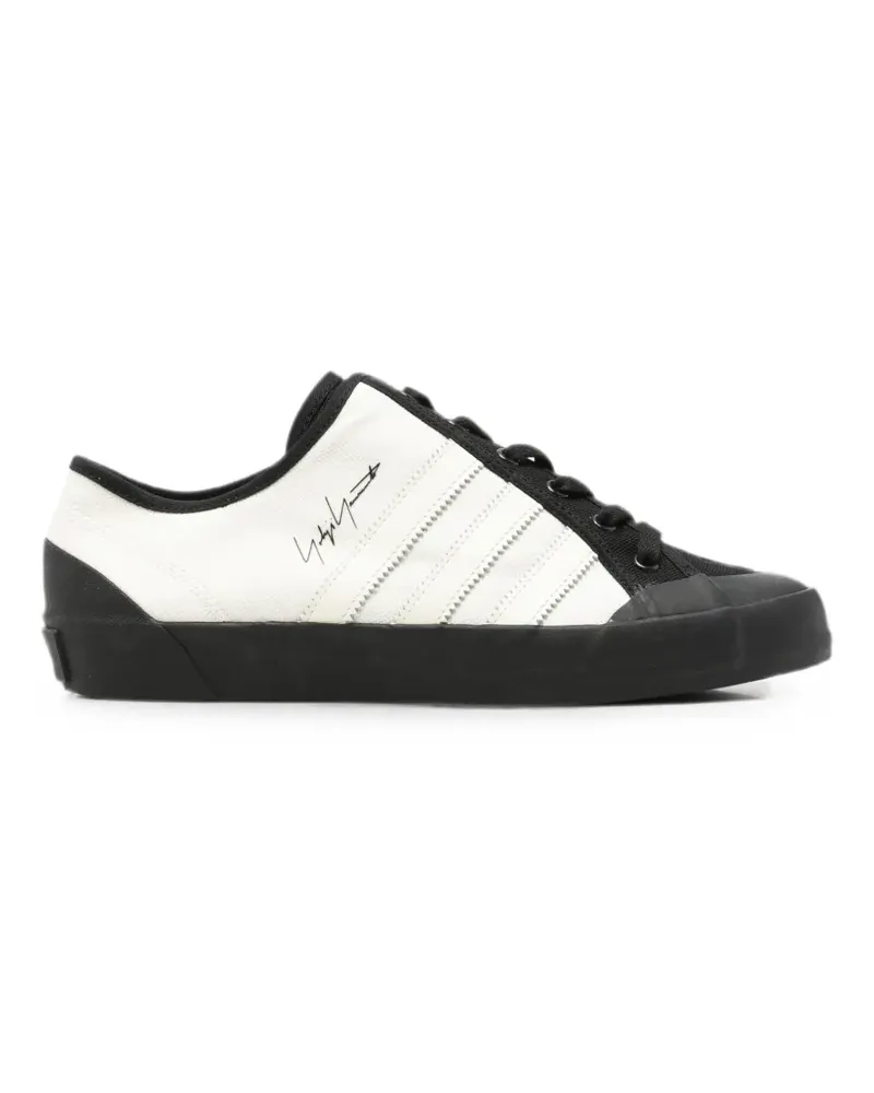 Y-3 Nisi Sneakers mit Signature-Detail und Einsätzen - Weiß Weiß