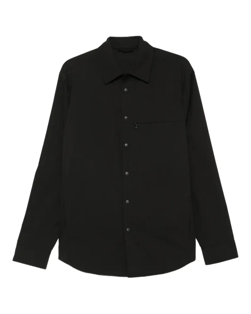 ASPESI long-sleeve pocket shirt - Schwarz Schwarz
