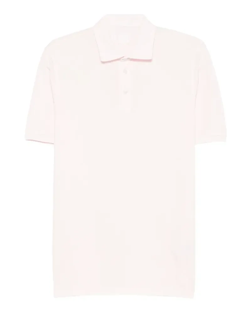 Fedeli short-sleeve polo shirt - Rosa Rosa