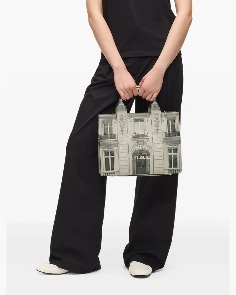 Karl Lagerfeld Mittelgroße Rue St-Guillaume Maison Tote Bag - Nude Nude