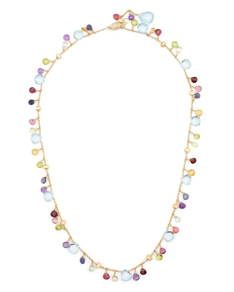Marco Bicego 18kt Gelbgoldhalskette mit Topas und Diamanten Gold