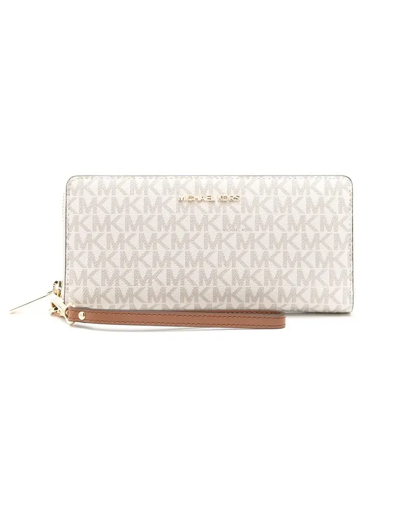Michael Kors Portemonnaie mit Logo-Print - Nude Nude