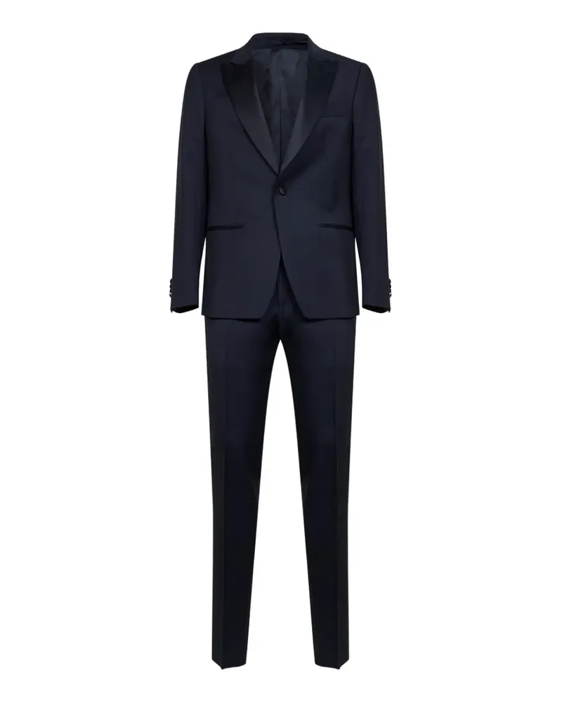 LARDINI Anzug mit steigendem Revers - Blau Blau