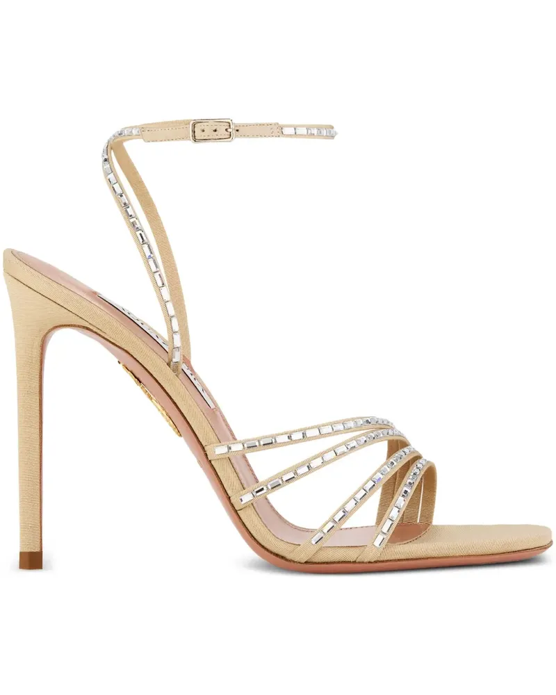 Aquazzura Mistica Sandalen 105mm - Nude Nude
