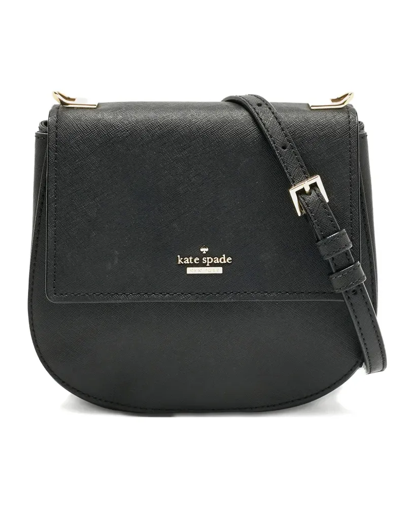 Kate Spade Umhängetasche mit Klappe - Schwarz Schwarz