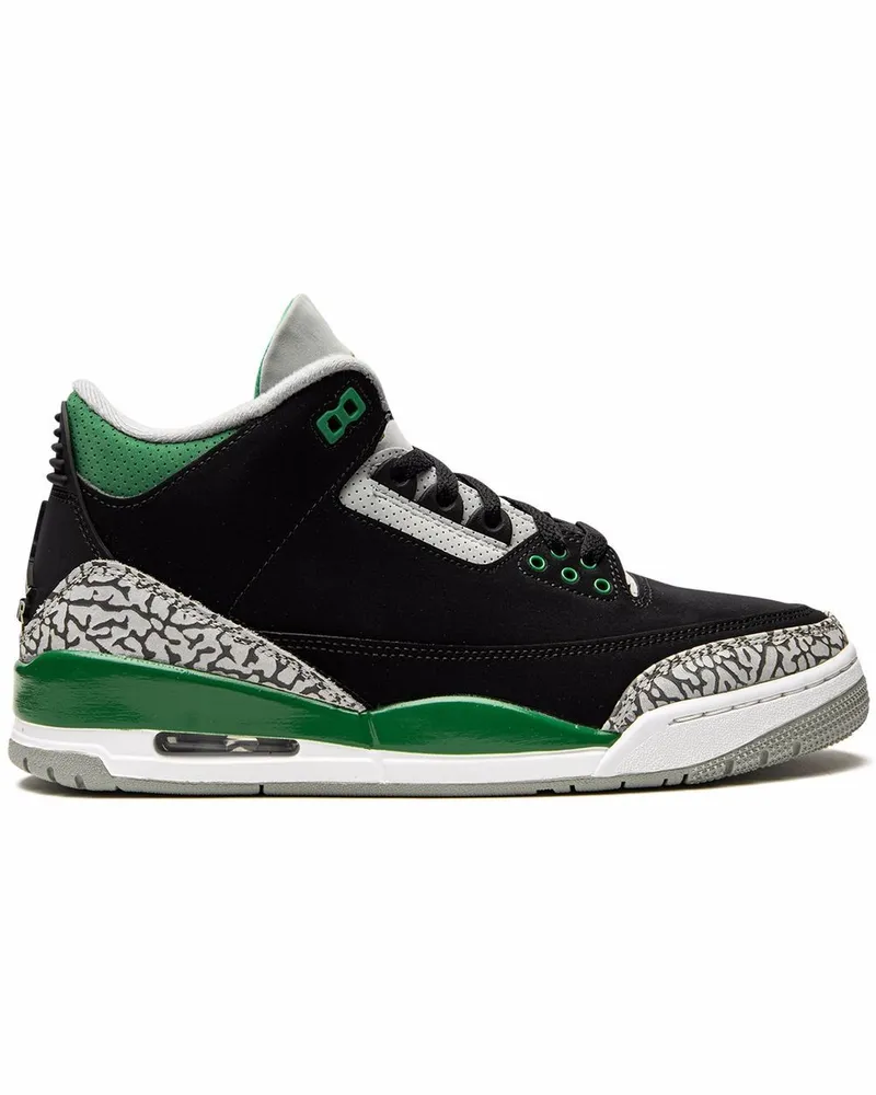 Jordan Air  3 Retro Sneakers - Schwarz Schwarz