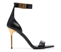 Pumps mit Logo-Schnalle 95mm - Schwarz