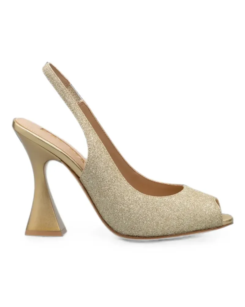 Kat Maconie Muks slingback pumps - Gold Gold