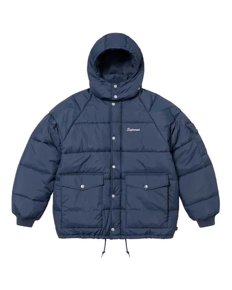 Supreme Being Jane's Addiction Mechanics puffer jacket - Blau Blau
