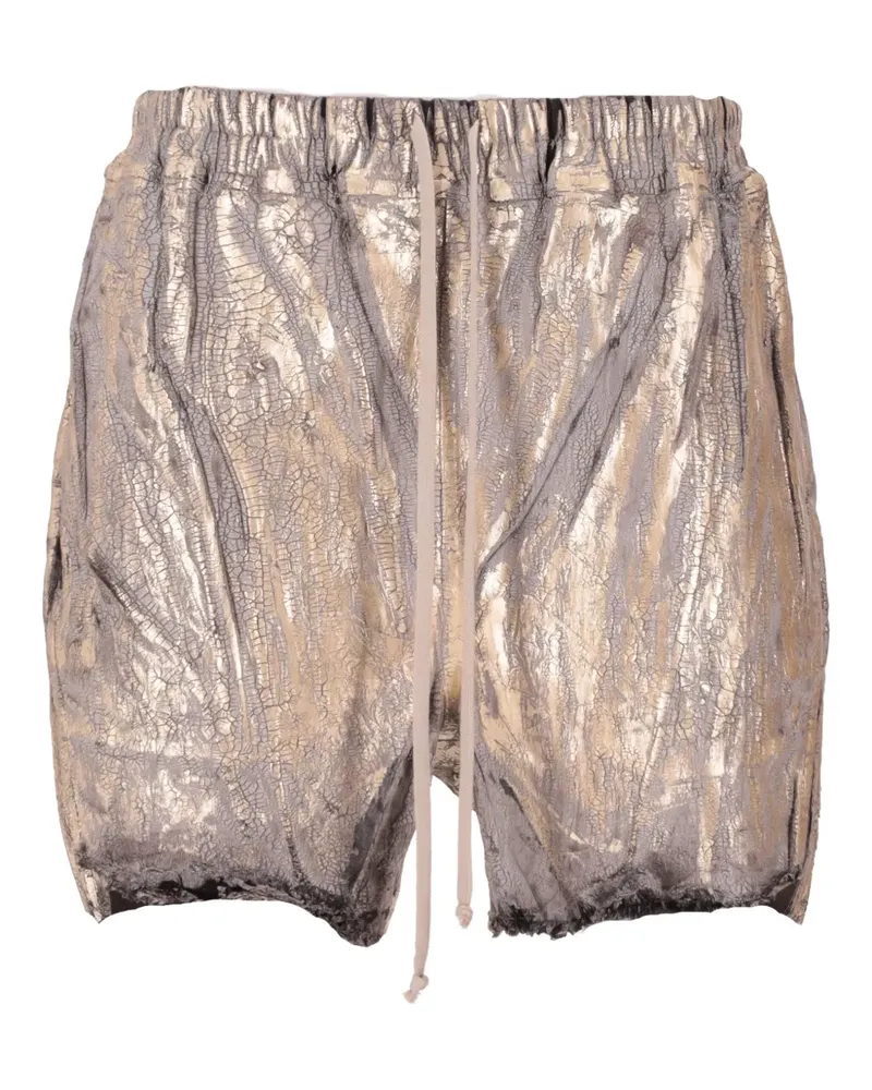 Rick Owens Shorts mit Kordelzug - Gold Gold