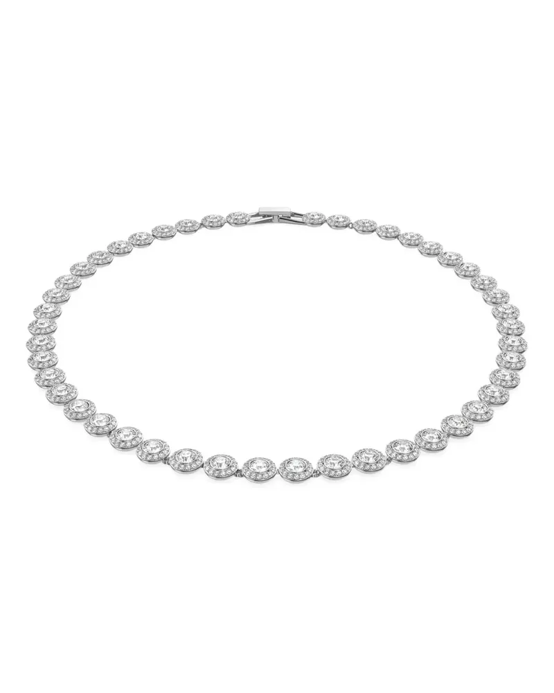 Swarovski Una Angelic Tennis Halskette - Weiß Weiß