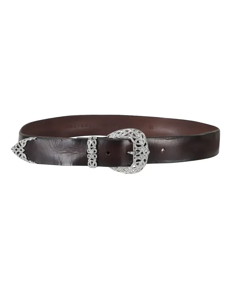 Orciani leather belt - Braun Braun