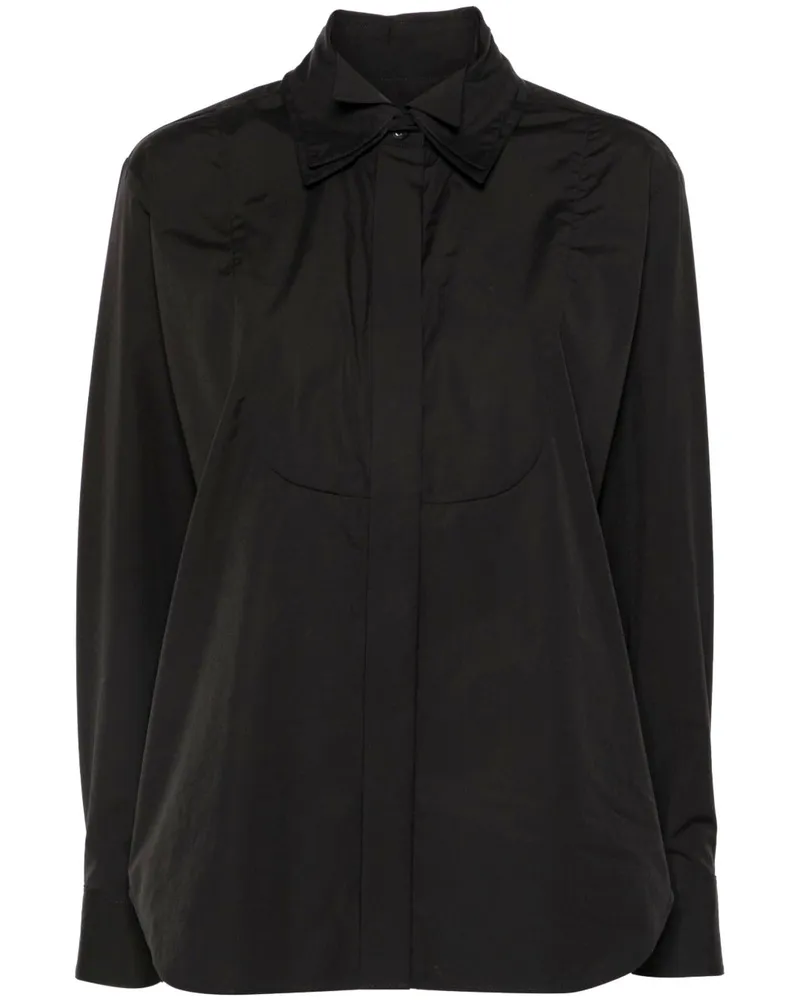 Viktor & Rolf Hemd im Layering-Look - Schwarz Schwarz