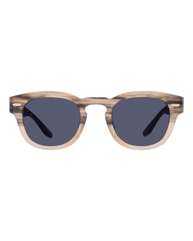 Barton Perreira Demarco Sonnenbrille mit rundem Gestell - Braun Braun