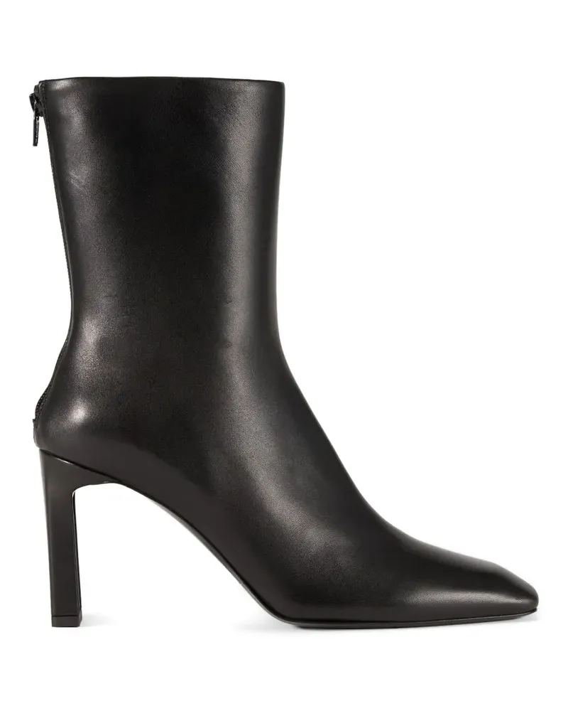 Totême square-toe ankle boots - Schwarz Schwarz