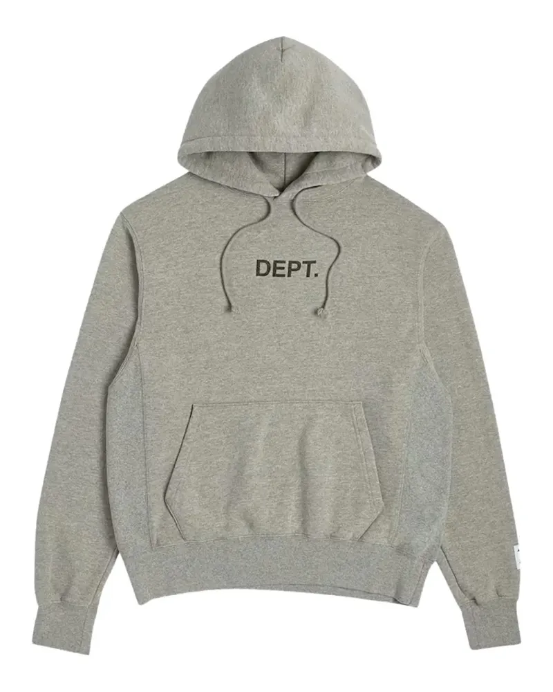 GALLERY DEPT. logo-detail hoodie - Grau Grau