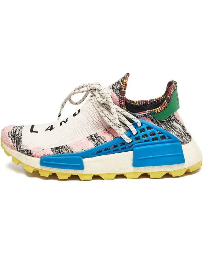 adidas x Pharrell Williams x NMD Human Solar Pack Mother Sneakers - Weiß Weiß