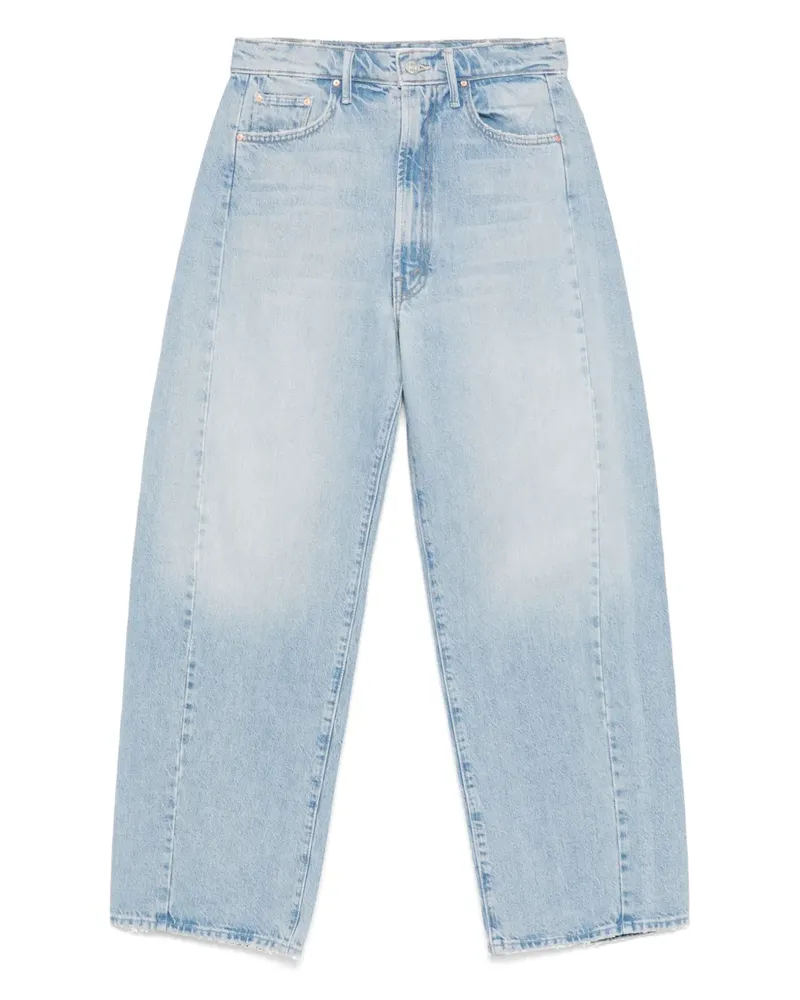 Mother The Full Pipe Flood Jeans - Blau Blau