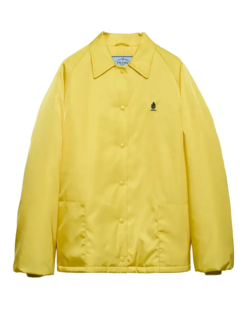 Prada Re-Nylon blouson jacket - Gelb Gelb